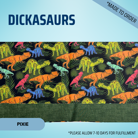 Dick-A-Saurus - Scrub Cap - rae & grace - Pixie - *Made to order