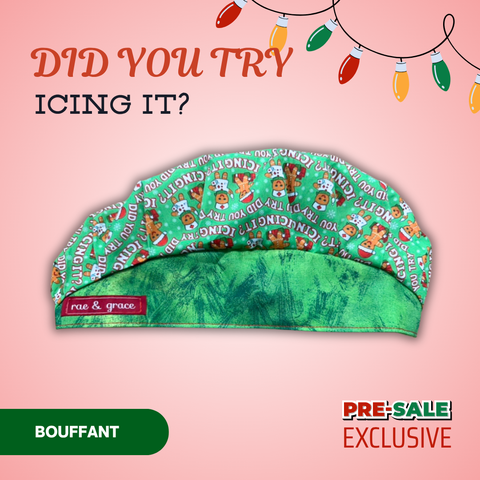 Icing It - Scrub Cap - rae & grace - Bouffant