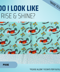 Do I Look Like I Rise And Shine - Scrub Cap - rae & grace - Pixie - *Made to order