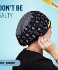Don't Be Salty - Scrub Cap - rae & grace - Euro - Accent Top
