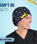 Don't Be Salty - Scrub Cap - rae & grace - Euro - Matching Top