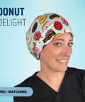 Donut Delight - Scrub Cap - rae & grace - Euro - Matching Top