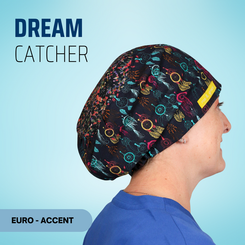 Dream Catcher - Scrub Cap - rae & grace - Euro - Accent Top