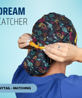 Dream Catcher - Scrub Cap - rae & grace - Ponytail - Matching Top