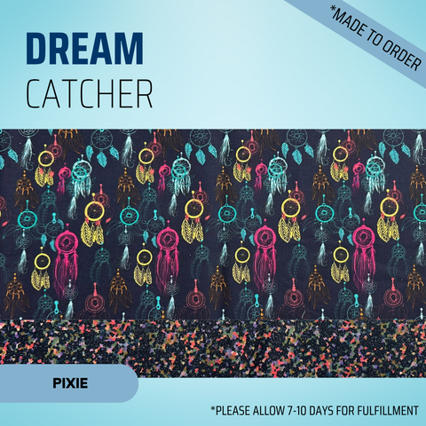 Dream Catcher - Scrub Cap - rae & grace - Pixie - Made to order Please allow 7-10 days for fulfillment.