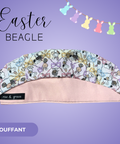 Easter Beagle - Scrub Cap - rae & grace - Bouffant