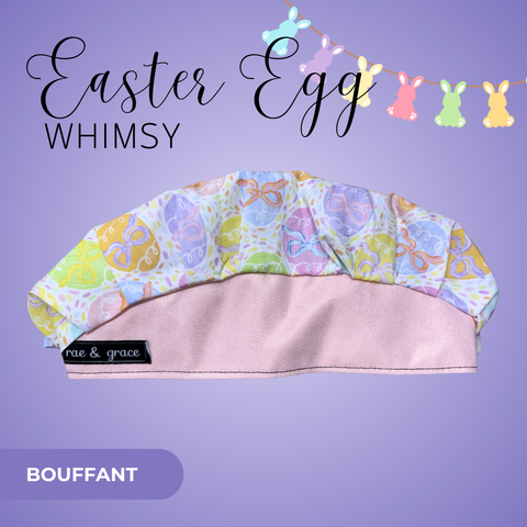 Easter Egg Whimsy - Scrub Cap - rae & grace - Bouffant