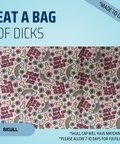 Eat A Bags Of Dicks - Scrub Cap - rae & grace - Skull Cap - *Made to order
