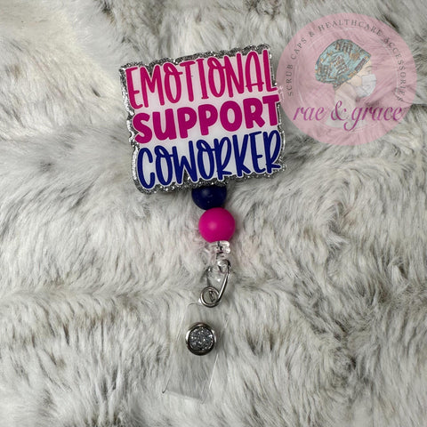 Emotional Support Coworker - Badge Reel