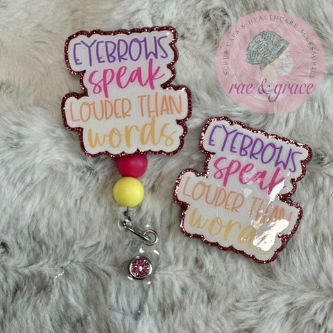 Eyebrows Speak Louder Than Words - Badge Reel