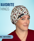 Favorite Things - Scrub Cap - rae & grace - Euro - Matching Top