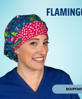Flamingo - Scrub Cap - rae & grace - Bouffant