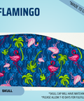 Flamingo - Scrub Cap - rae & grace - Skull Cap - *Made to order
