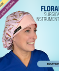 Floral Surgical Instruments - Scrub Cap - rae & grace - Bouffant