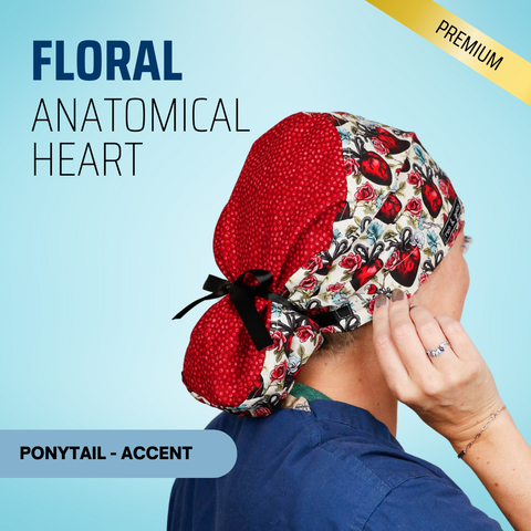 Floral Anatomical Heart