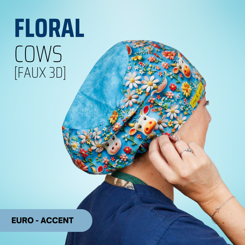 Floral Cows (Faux 3D)