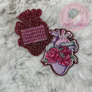 Roses on Heart - Badge Reel