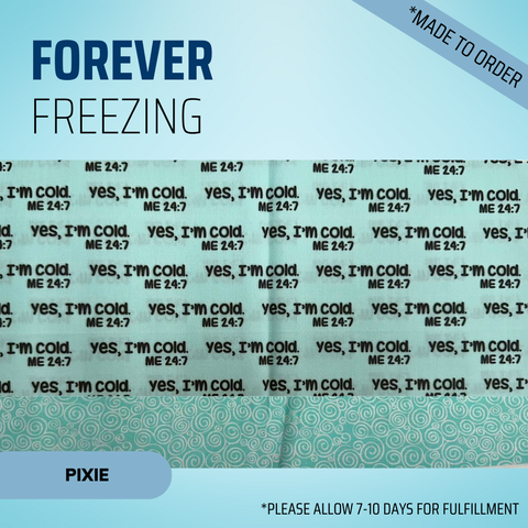 Forever Freezing - Scrub Cap - rae & grace - Pixie - *Made to order