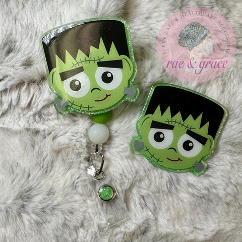 Frankenstein - Glow In The Dark - Badge Reel