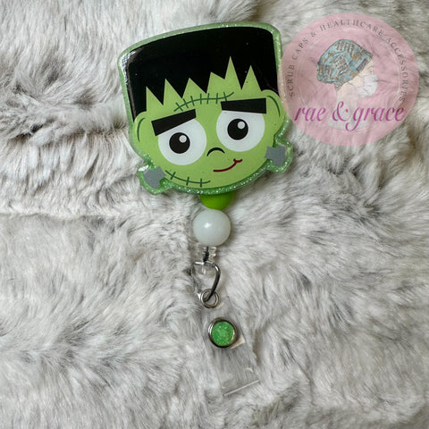 Frankenstein - Glow In The Dark - Badge Reel