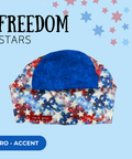 Freedom Stars - Scrub Cap - rae & grace - Euro - Accent Top