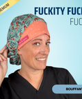 Fuckity Fuck Fuck - Scrub Cap - rae & grace - Bouffant