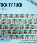 Fuckity Fuck Fuck - Scrub Cap - rae & grace - Skull Cap - *Made to order