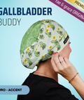 Gallbladder Buddy - Scrub Cap - rae & grace - Euro - Accent Top
