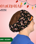 Gingerdread Men - Scrub Cap - rae & grace - Euro - Accent Top