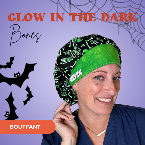 Glow In The Dark Green Bones - rae & grace