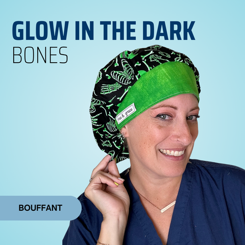 Glow In The Dark Green Bones - rae & grace