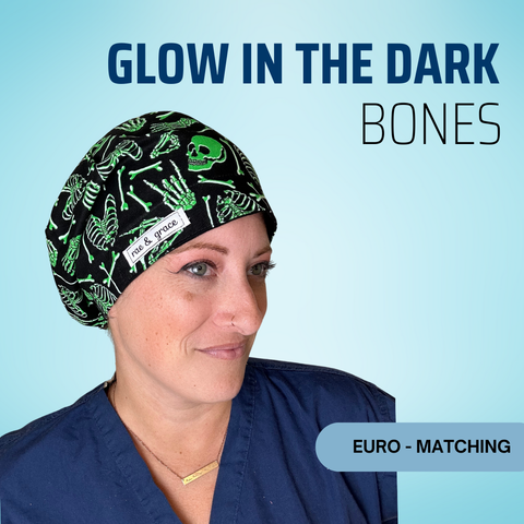 Glow In The Dark Green Bones - rae & grace