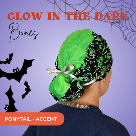 Glow In The Dark Green Bones