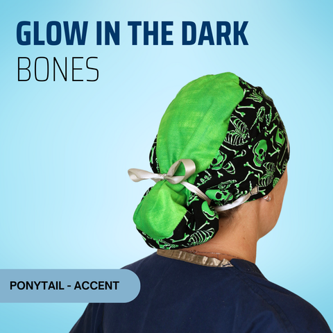 Glow In The Dark Green Bones