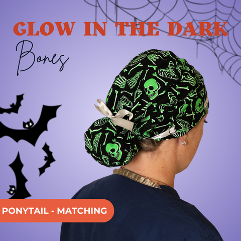 Glow In The Dark Green Bones