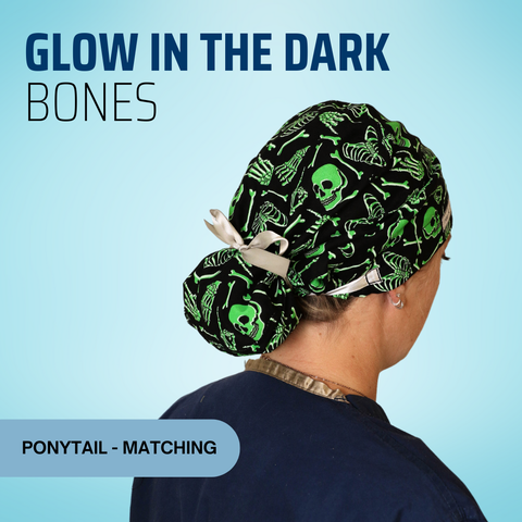 Glow In The Dark Green Bones