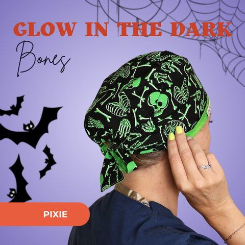 Glow In The Dark Green Bones - rae & grace