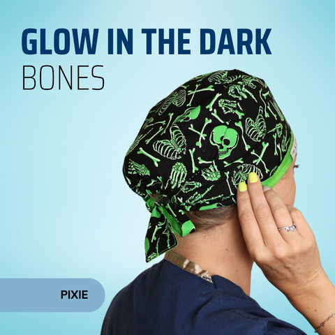 Glow In The Dark Green Bones - rae & grace