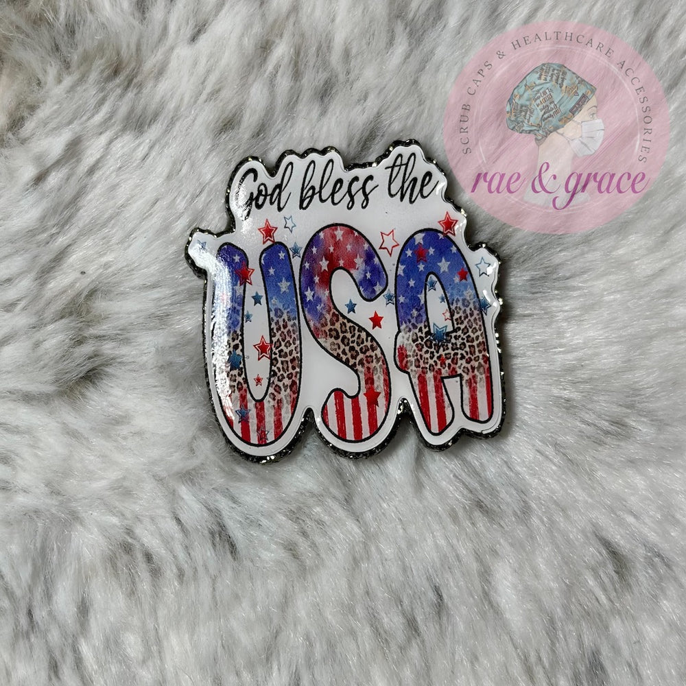 
            
                Load image into Gallery viewer, God Bless the USA - Badge Reel
            
        