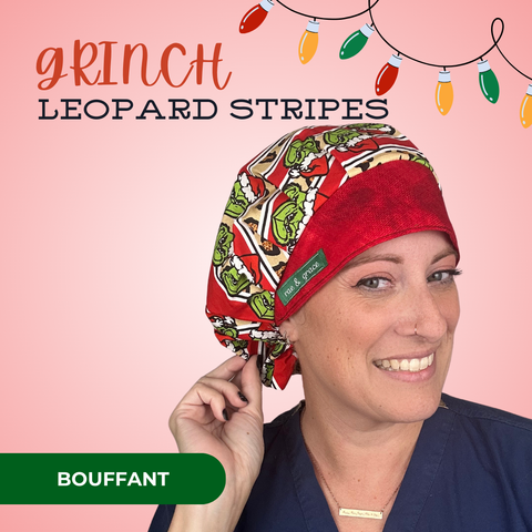 Grinch Leopard Stripe