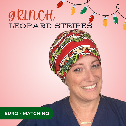 Grinch Leopard Stripe