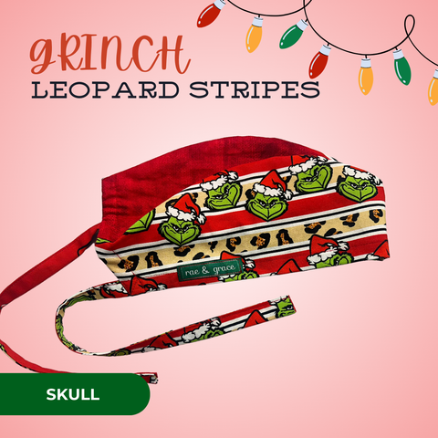 Grinch Leopard Stripe