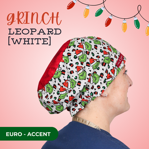 Grinch Leopard on White