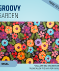 Groovy Garden - Scrub Cap - rae & grace - Skull Cap - *Made to order