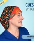 Guess What Chicken Butt - Scrub Cap - rae & grace - Bouffant