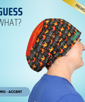 Guess What Chicken Butt - Scrub Cap - rae & grace - Euro - Accent Top