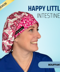 Happy Little Intestines - Scrub Cap - rae & grace - Bouffant