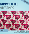 Happy Little Intestines - Scrub Cap - rae & grace - Skull Cap - *Made to order