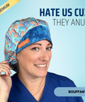 Hate Us Cause They Anus - Scrub Cap - rae & grace - Bouffant