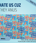 Hate Us Cause They Anus - Scrub Cap - rae & grace - Skull Cap - Made to order Please allow 7-10 days for fulfillment.